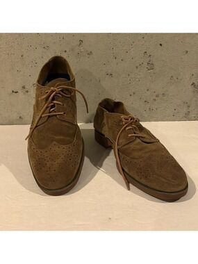 Sperry Top Sider Gold Cup Wingtip Brown Boat Shoes - Size 11